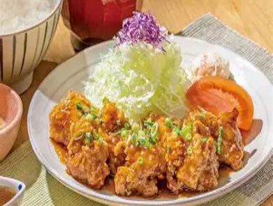 唐揚げ甘だれ山椒